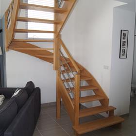 Classique - Cyrus - Fabrication d'escaliers dans le Morbihan en Bretagne - QUIMPER - BREST 