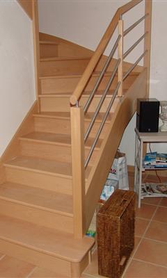 Classique - Cyrus - Fabrication d'escaliers dans le Morbihan en Bretagne - QUIMPER - BREST