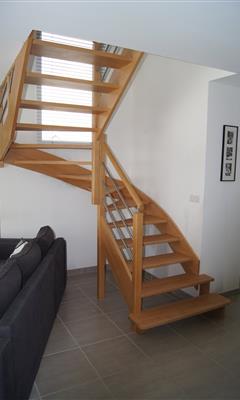 Classique - Cyrus - Fabrication d'escaliers dans le Morbihan en Bretagne - QUIMPER - BREST 
