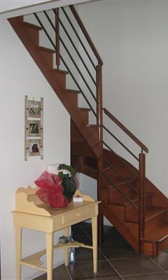 Classique - Excellence - Fabrication d'escaliers dans le Morbihan en Bretagne - QUIMPER - BREST 