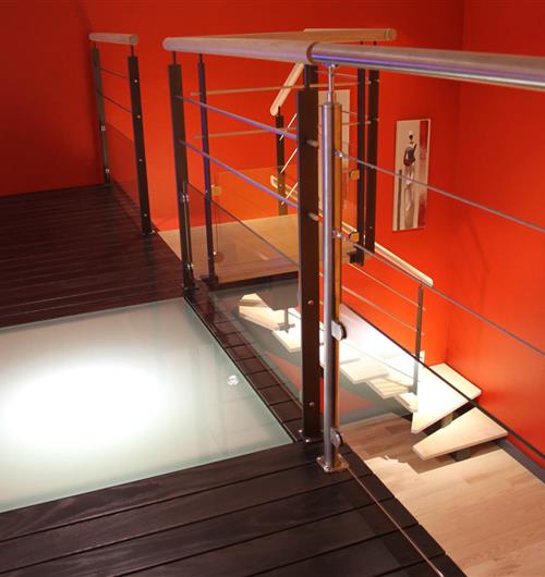 Classique - E Fabrication d'escaliers dans le Morbihan en Bretagne - QUIMPER - BREST 