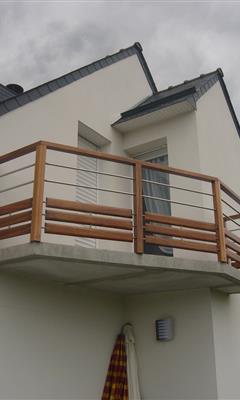Garde corps - onyx Fabrication d'escaliers dans le Morbihan en Bretagne - QUIMPER - BREST 