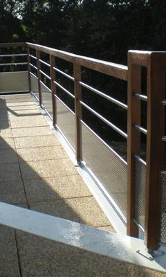 Garde corps - Ormeau - Fabrication d'escaliers dans le Morbihan en Bretagne - QUIMPER - BREST 